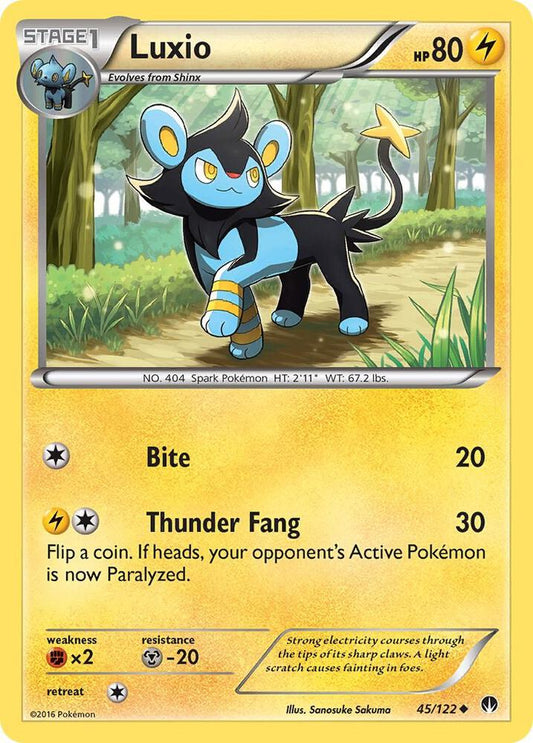 Pokemon Luxio 45/122 BREAKpoint