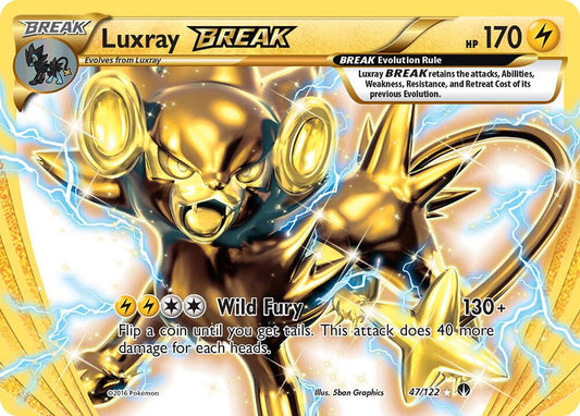 Pokemon Luxray BREAK 47/122 BREAKpoint