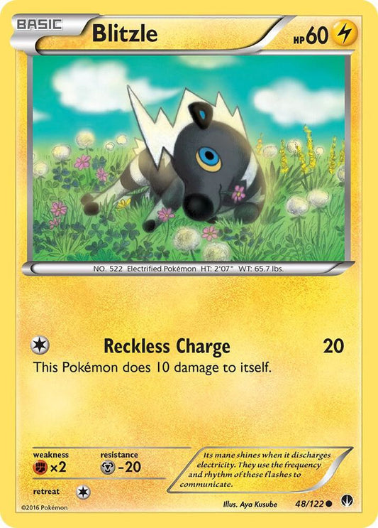 Pokemon Blitzle 48/122 BREAKpoint