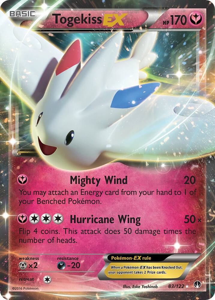 Pokemon Togekiss EX 83/122 BREAKpoint