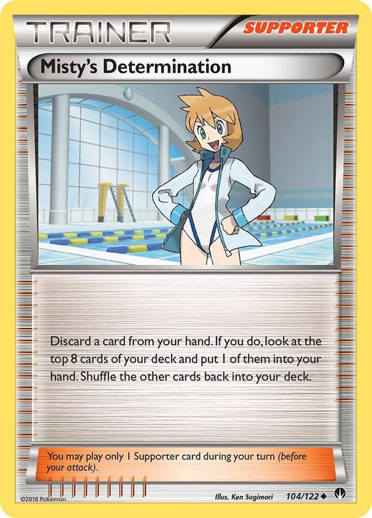 Pokemon Misty's Determination 104/122 BREAKpoint