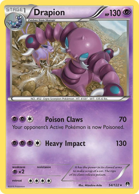 Pokemon Drapion 54/122 BREAKpoint