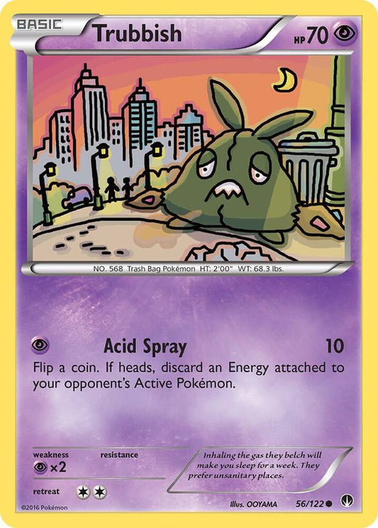 Pokemon Trubbish 56/122 BREAKpoint