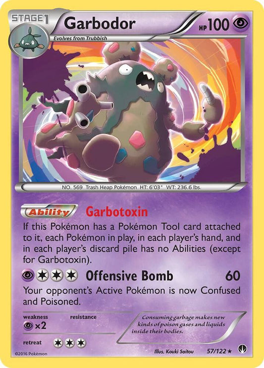 Pokemon Garbodor 57/122 BREAKpoint