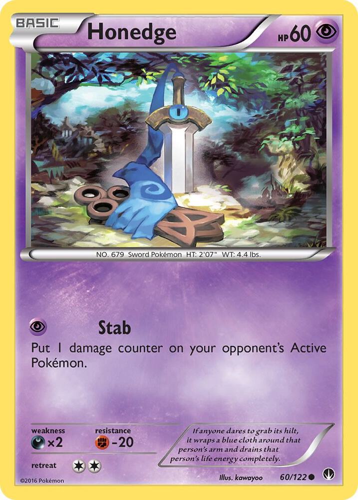 Pokemon Honedge 60/122 BREAKpoint