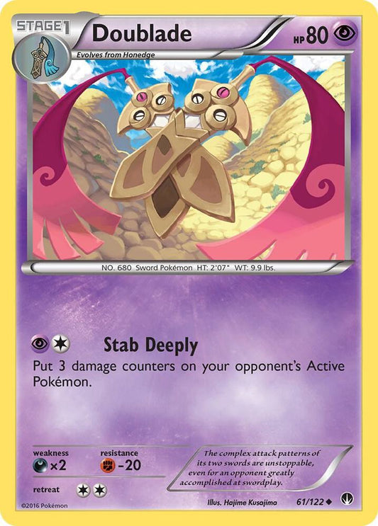 Pokemon Doublade 61/122 BREAKpoint