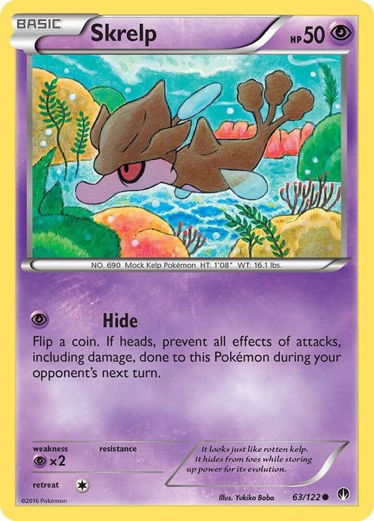Pokemon Skrelp 63/122 BREAKpoint
