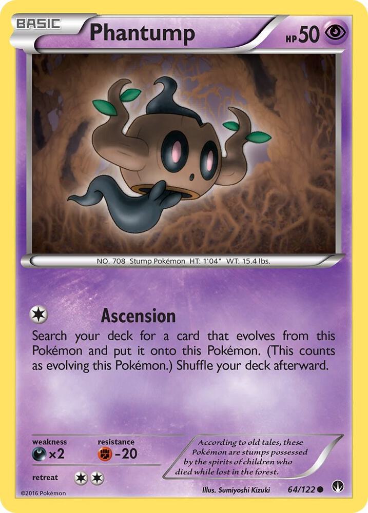 Pokemon Phantump 64/122 BREAKpoint