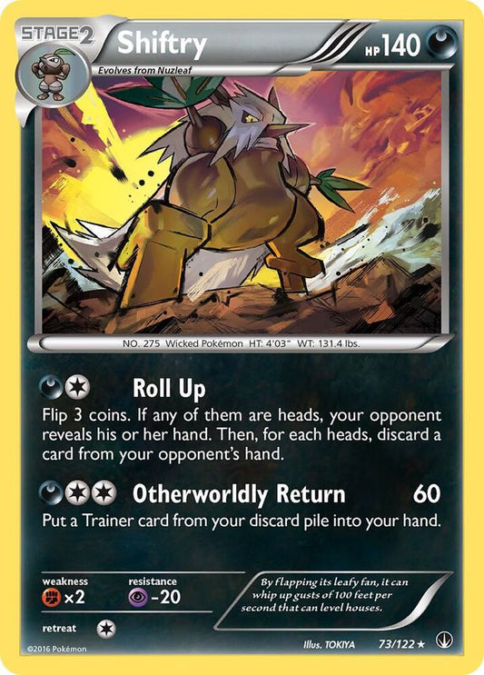 Pokemon Shiftry 73/122 BREAKpoint