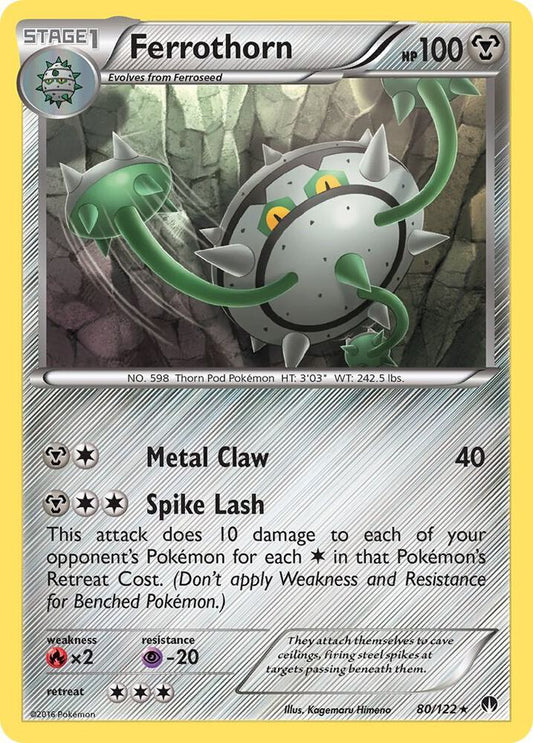 Pokemon Ferrothorn 80/122 BREAKpoint