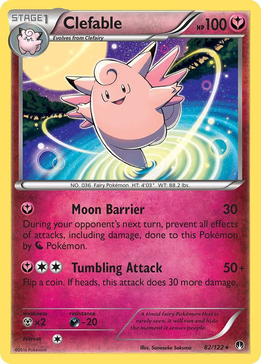 Pokemon Clefable 82/122 BREAKpoint
