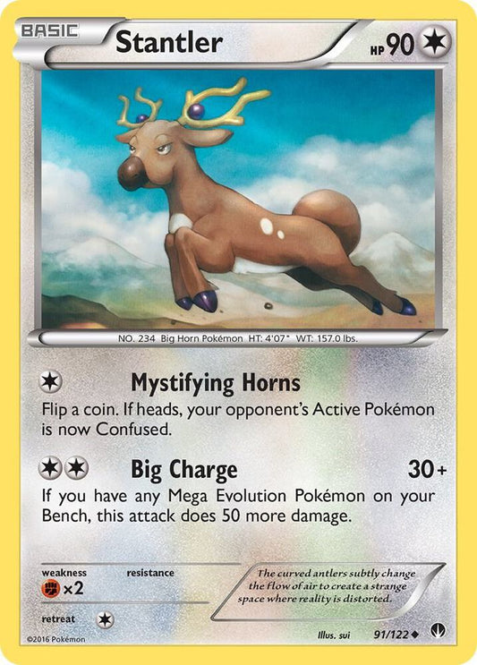 Pokemon Stantler 91/122 BREAKpoint