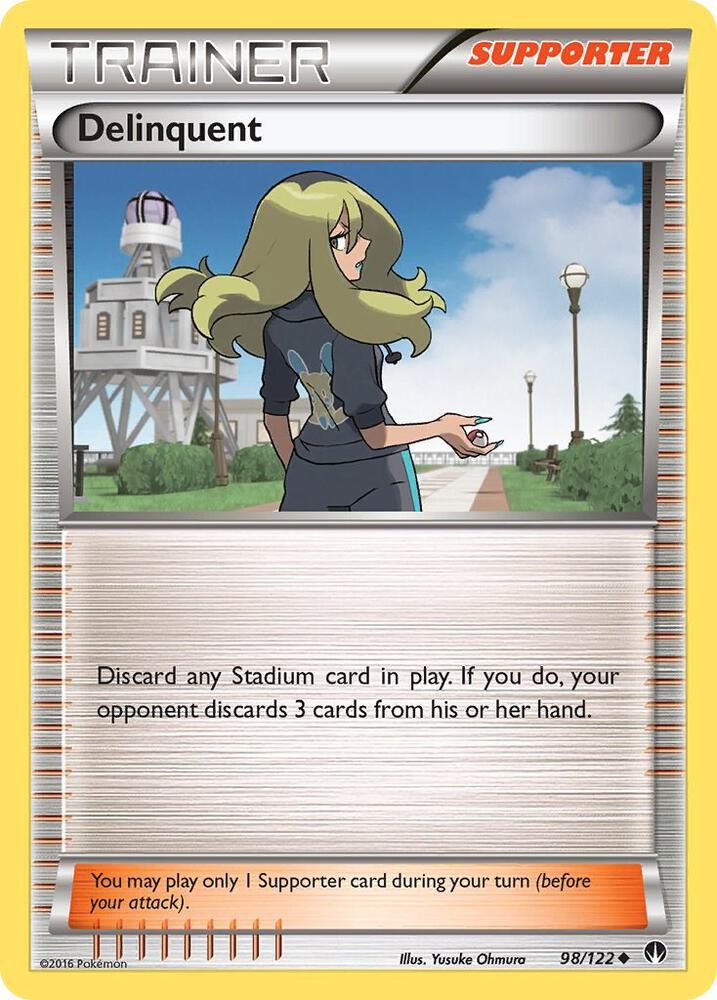 Pokemon Delinquent 98/122 BREAKpoint