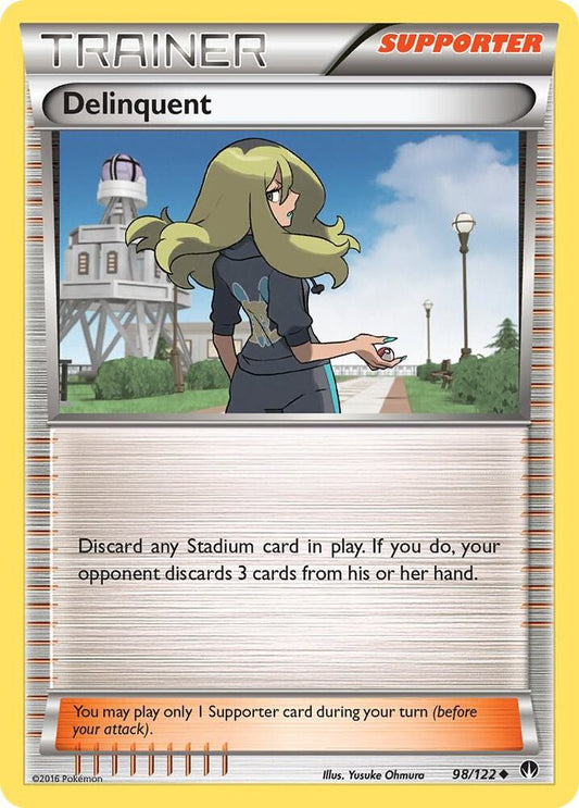 Pokemon Delinquent 98/122 BREAKpoint
