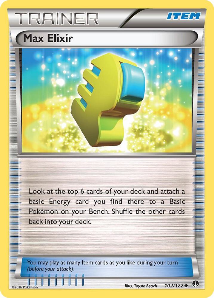 Pokemon Max Elixir 102/122 BREAKpoint