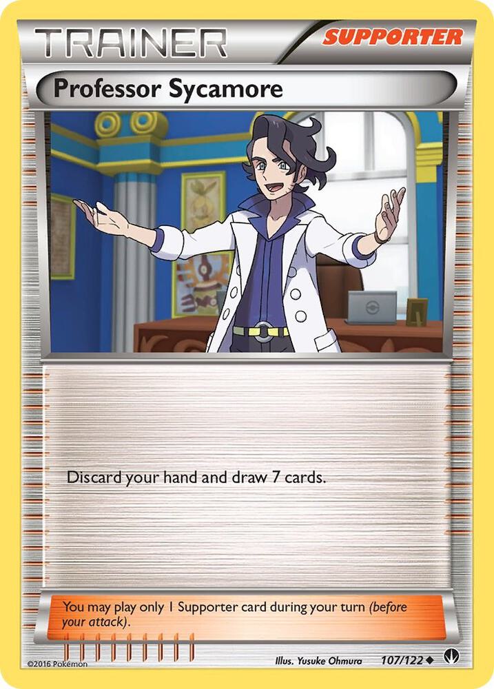 Pokemon Professor Sycamore 107/122 BREAKpoint
