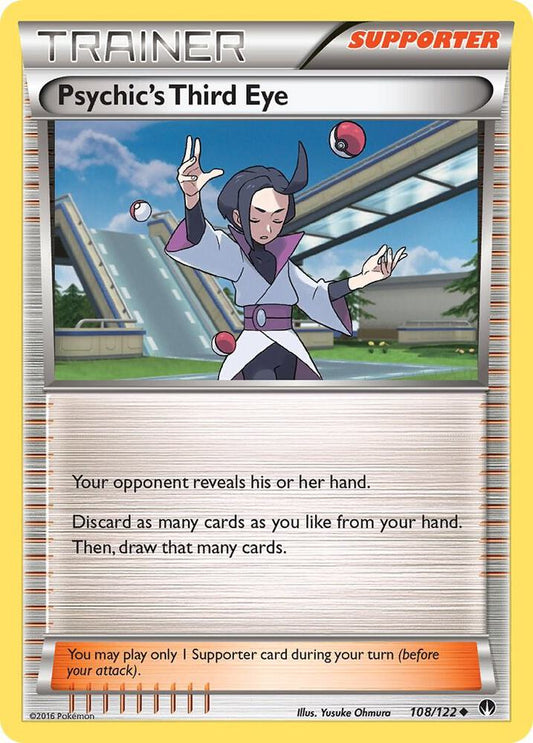 Pokemon Psychic's Third Eye 108/122 BREAKpoint