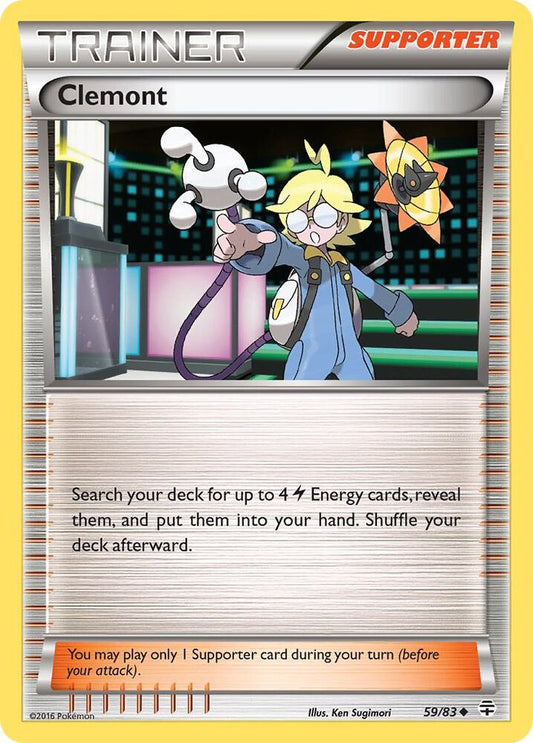 Pokemon Clemont 59/83 Generations