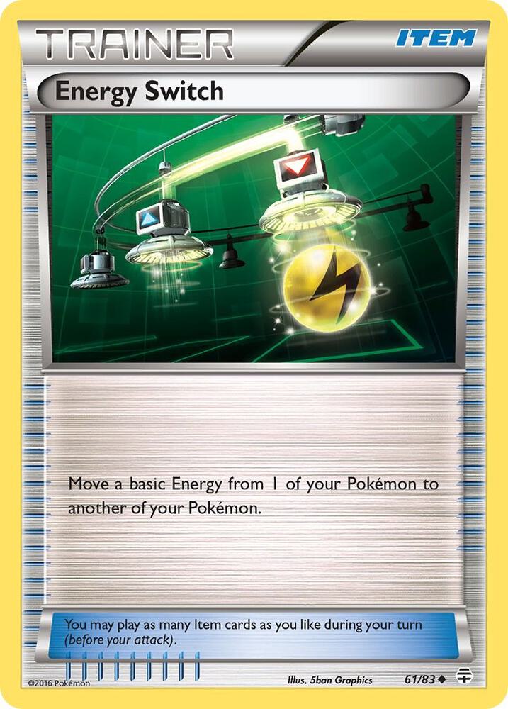 Pokemon Energy Switch 61/83 Generations