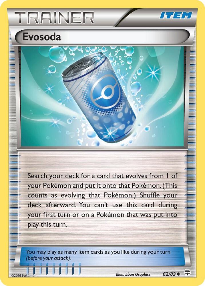 Pokemon Evosoda 62/83 Generations