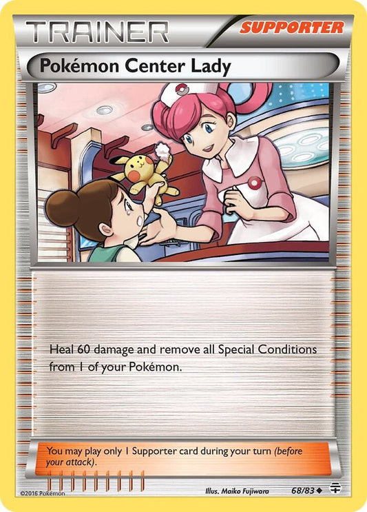 Pokemon Pokémon Center Lady 68/83 Generations