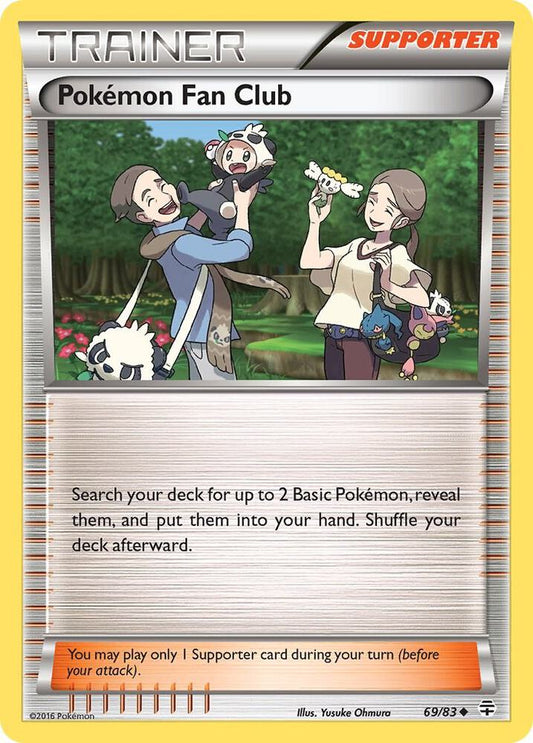 Pokemon Pokémon Fan Club 69/83 Generations
