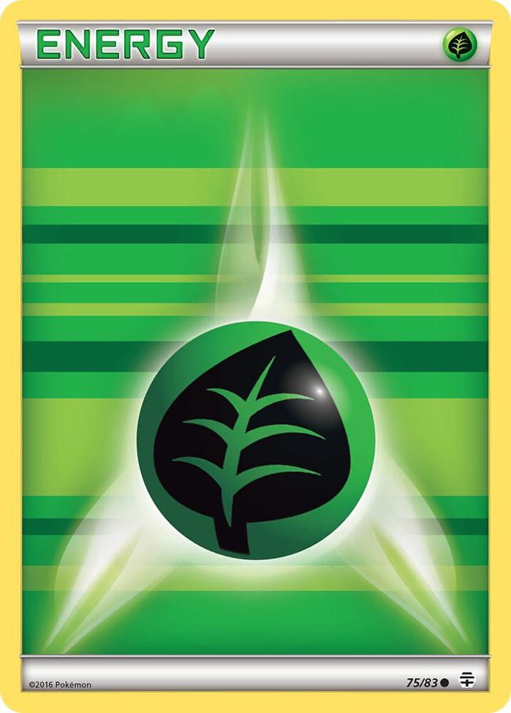 Pokemon Grass Energy 75/83 Generations