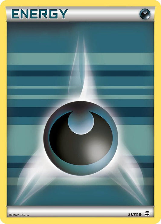 Pokemon Darkness Energy 81/83 Generations