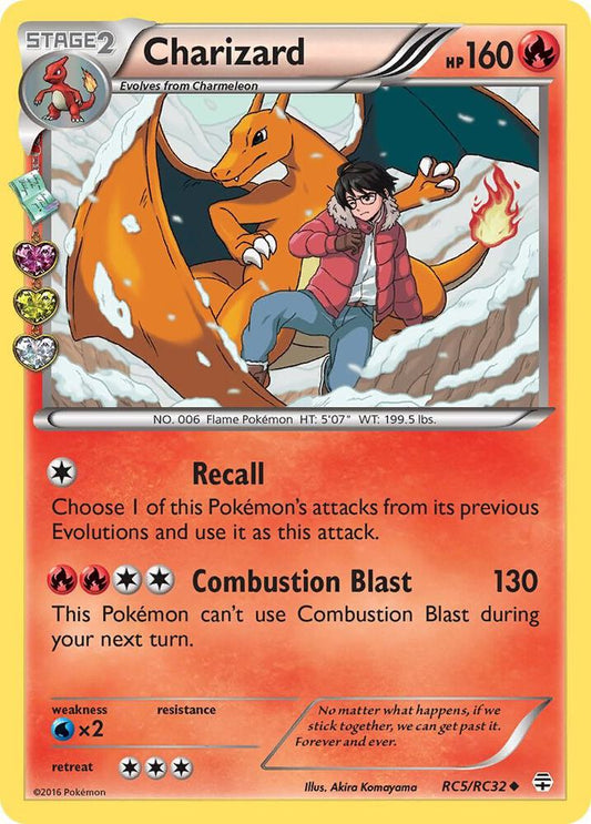 Pokemon Charizard RC5/RC32 Generations