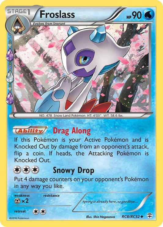 Pokemon Froslass RC8/RC32 Generations