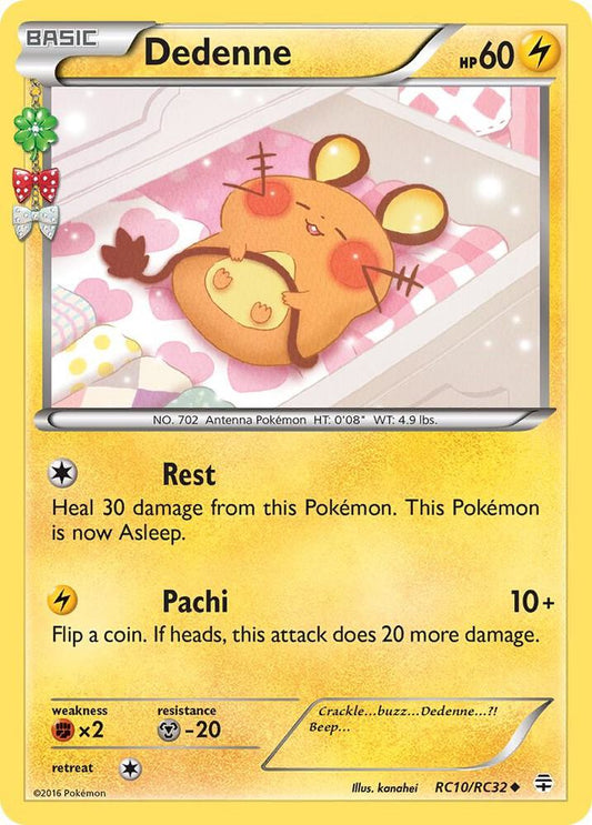 Pokemon Dedenne RC10/RC32 Generations
