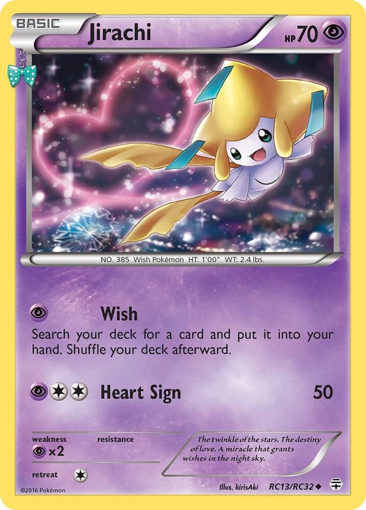 Pokemon Jirachi RC13/RC32 Generations