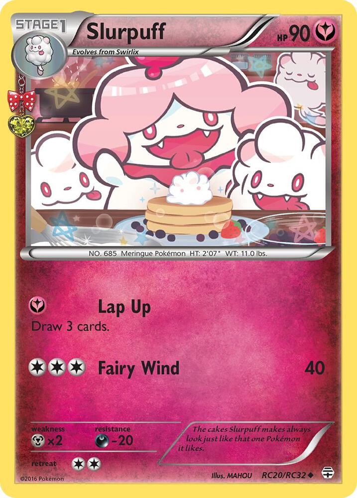 Pokemon Slurpuff RC20/RC32 Generations