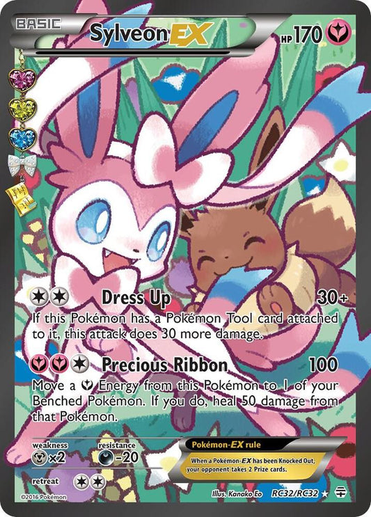 Pokemon Sylveon EX RC32/RC32 Generations