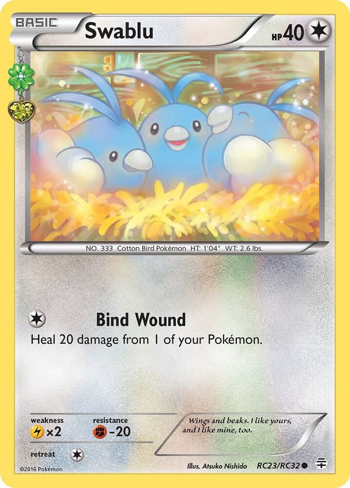 Pokemon Swablu RC23/RC32 Generations