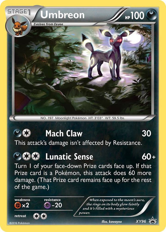 Pokemon Umbreon XY96 XY Black Star Promos