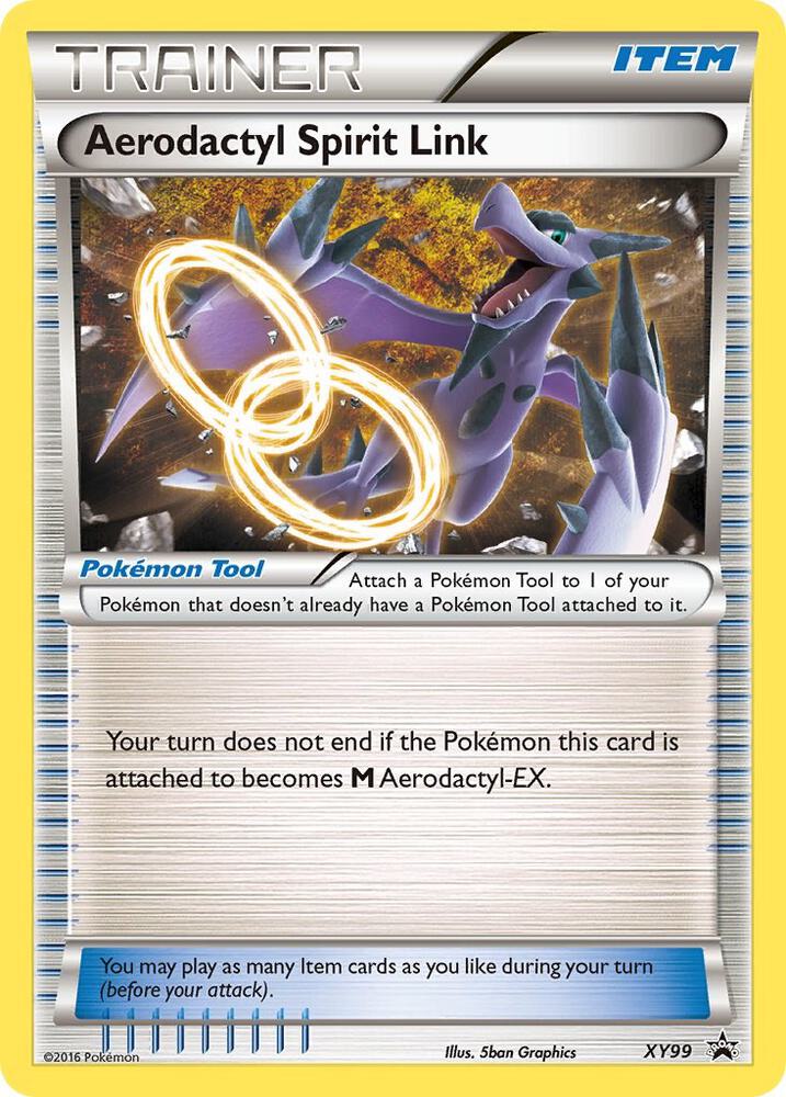 Pokemon Aerodactyl Spirit Link XY99 XY Black Star Promos