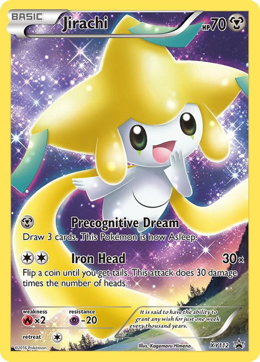 Pokemon Jirachi XY112 XY Black Star Promos