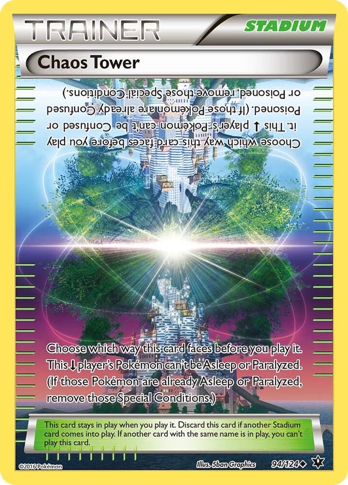 Pokemon Chaos Tower 94/124 Fates Collide