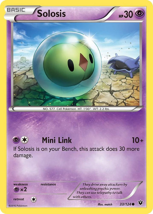 Pokemon Solosis 33/124 Fates Collide
