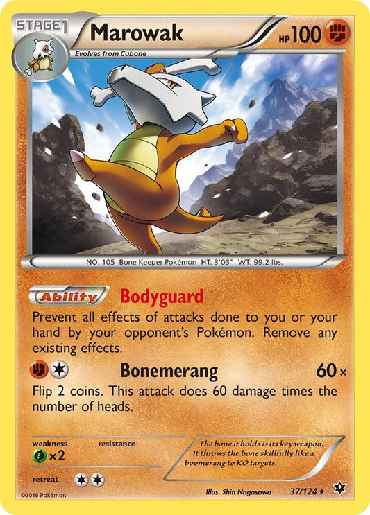Pokemon Marowak 37/124 Fates Collide