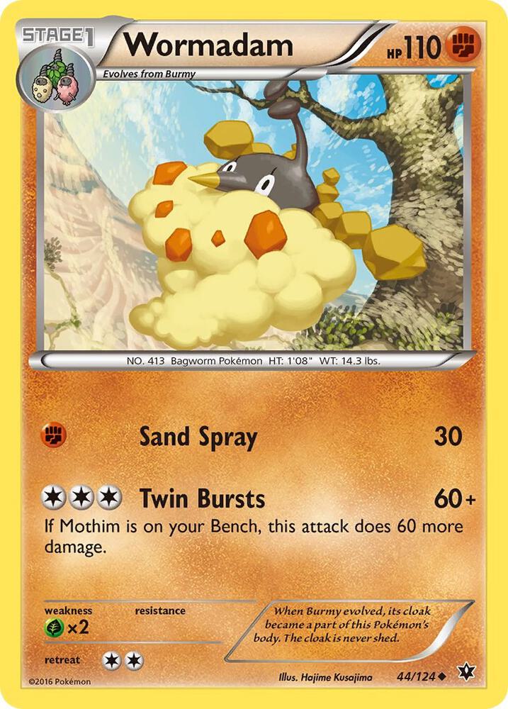 Pokemon Wormadam 44/124 Fates Collide