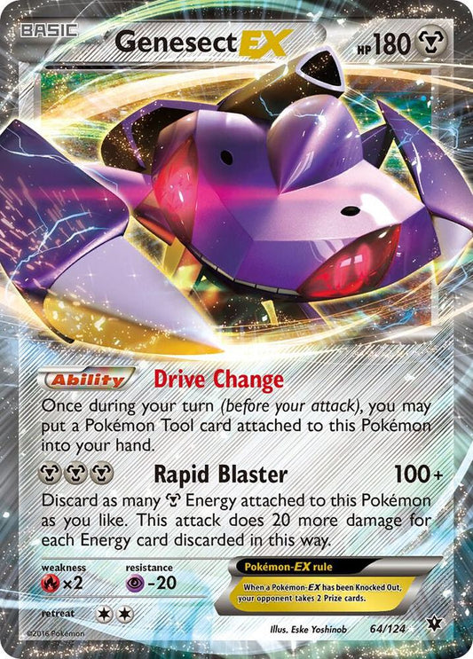 Pokemon Genesect EX 64/124 Fates Collide