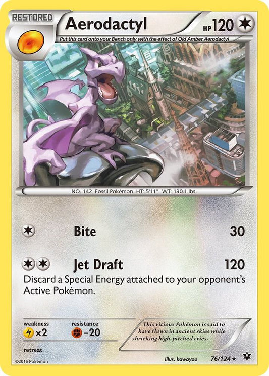 Pokemon Aerodactyl 76/124 Fates Collide