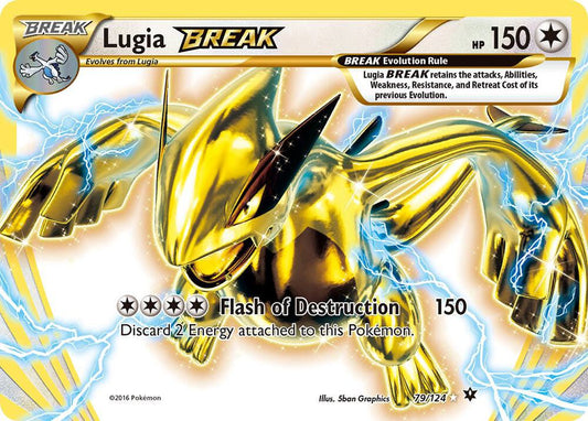 Pokemon Lugia BREAK 79/124 Fates Collide