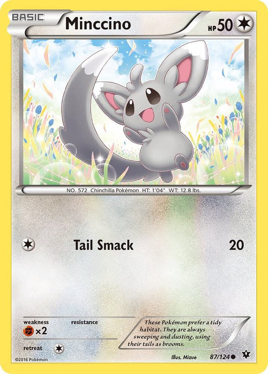 Pokemon Minccino 87/124 Fates Collide
