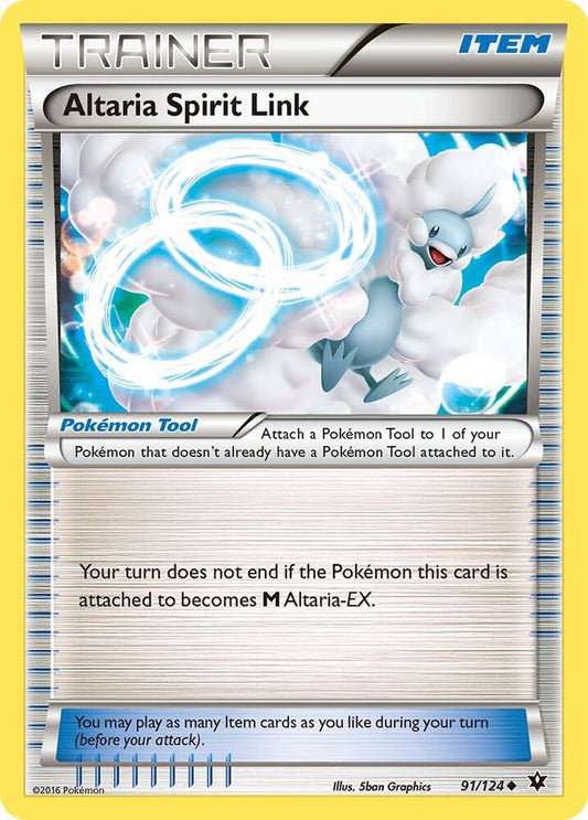 Pokemon Altaria Spirit Link 91/124 Fates Collide