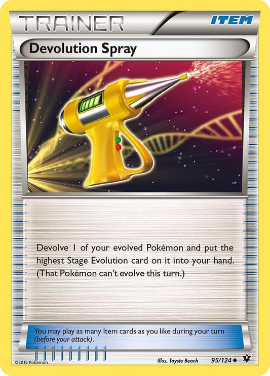 Pokemon Devolution Spray 95/124 Fates Collide