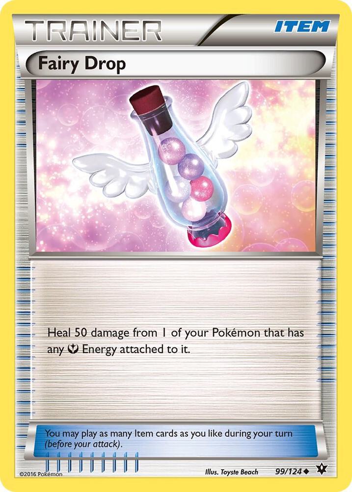 Pokemon Fairy Drop 99/124 Fates Collide