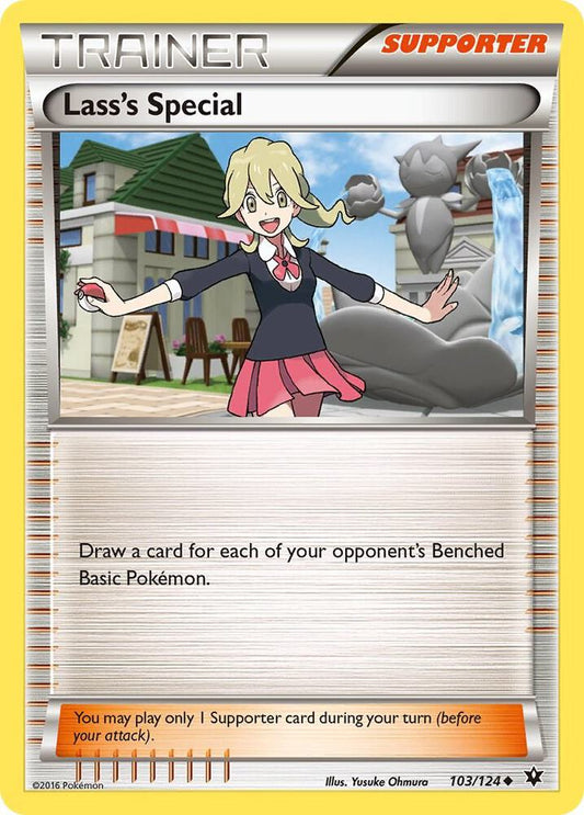 Pokemon Lass's Special 103/124 Fates Collide